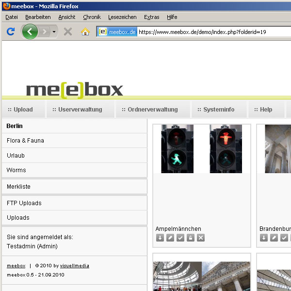 meebox - Sicherheit durch erzwungene SSL Verbindung